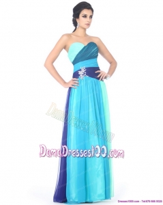 2015 Multi Color Sweetheart Dama Dresses with Ruffles and Beading