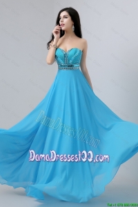 2016 Latest Sweetheart Dama Dresses with Beading and Sequins