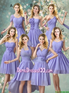 Fashionable Hand Made Flowers Wholesales Dama Dresses with A Line