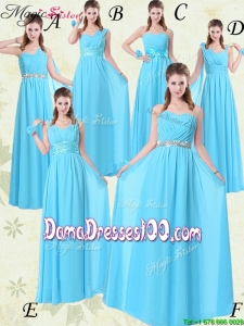 New Style Floor-length Empire Group Buying Dama Dresses