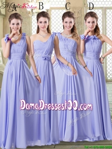 Group Buying Empire Floor Length Dama Dresses in Lavender