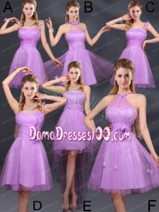 The Super Hot Lilac A Line Dama Dresses