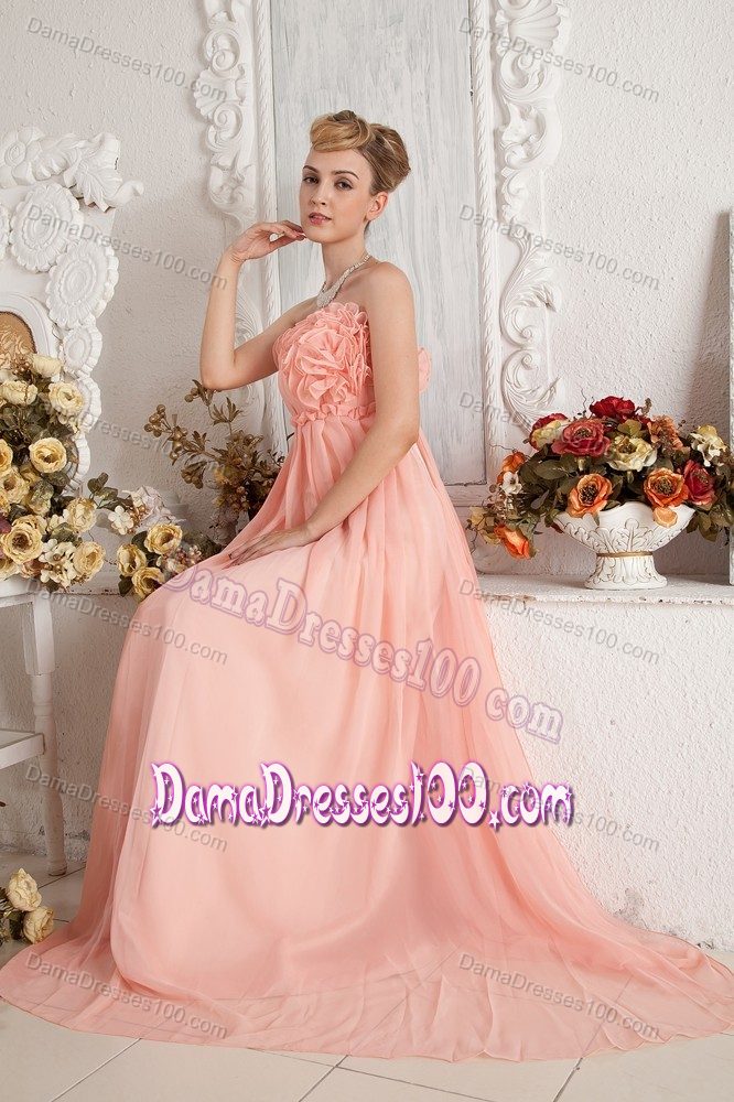 The Best Floor-length Watermelon Dama Dresses for 2013 Summer