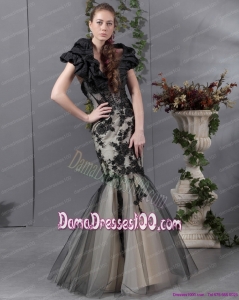 2015 Popular Beading and Appliques Long Dama Dress in Multi Color
