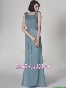 Beautiful Scoop Backless Dama Dresses with Floor Length