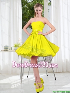 Pretty 2016 Short Dama Dresses with Sweetheart
