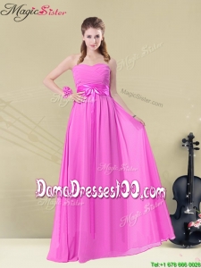 Most Popular Empire Sweetheart Dama Dresses for Spring
