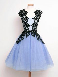 Suitable Light Blue Lace Up Straps Lace Quinceanera Court Dresses Tulle Sleeveless